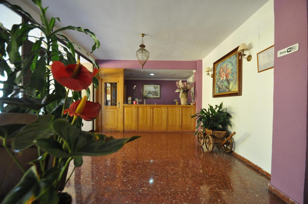 Vstupní hala nebo recepce v ubytování Hotel Goya