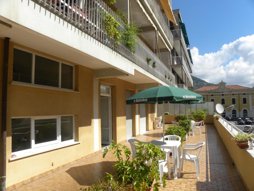 Balkón nebo terasa v ubytování Albergo La Neigra