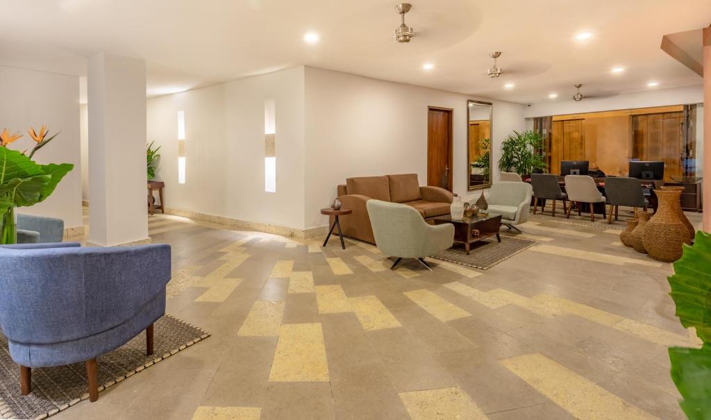 Posezení v ubytování Hotel Santa Catalina