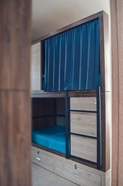 Voodi või voodid majutusasutuse Hostel Laguna Salá By FSL toas