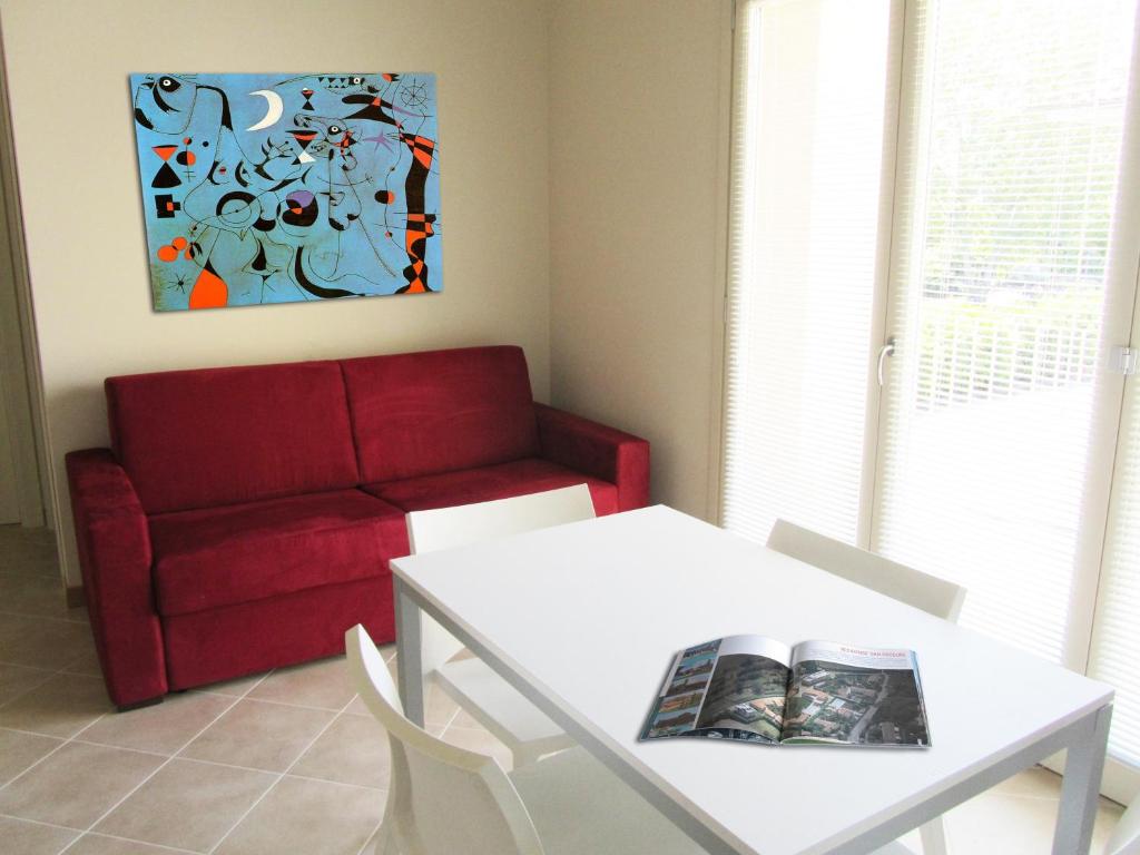 Zona de estar de Residence San Rossore