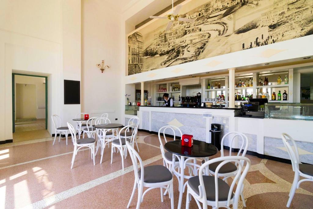 Restaurace v ubytování Albergo Palazzo
