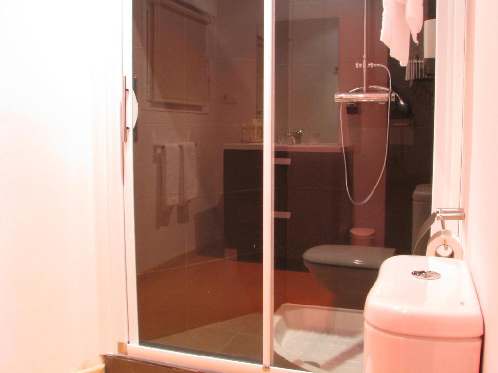 Koupelna v ubytování Hotel Elizalde