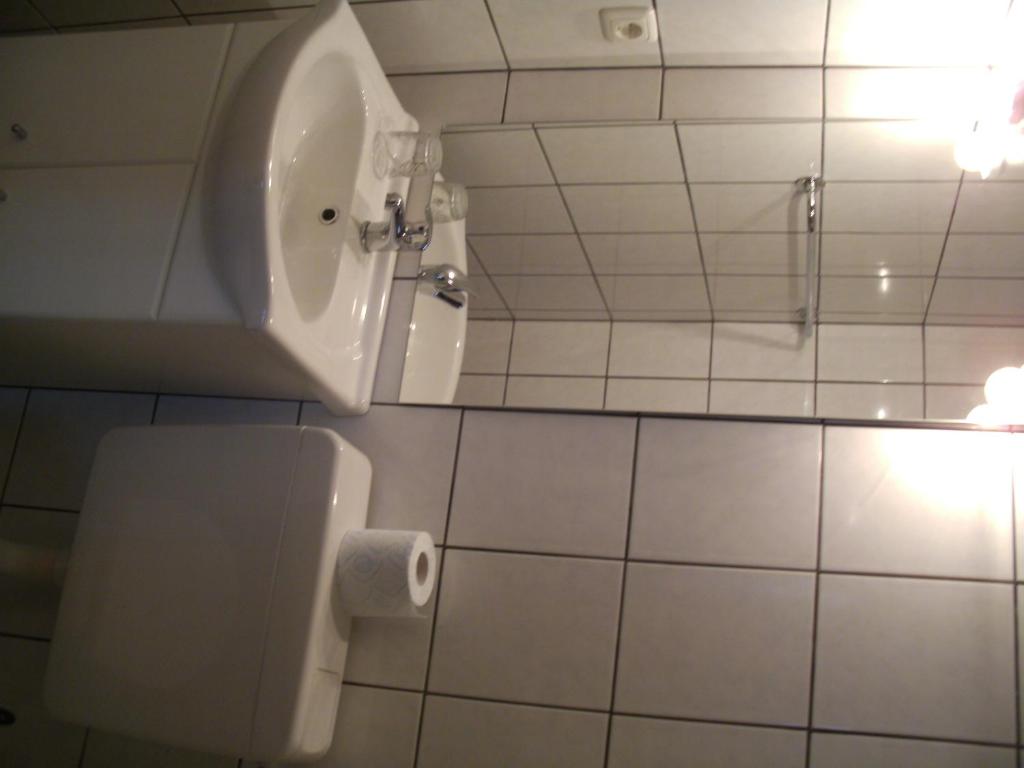 Koupelna v ubytování Bauernhof Manuela Perner