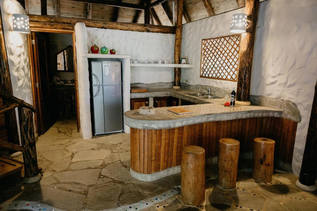 Kuchyň nebo kuchyňský kout v ubytování Natura Cabana Boutique Hotel & SPA by Mint