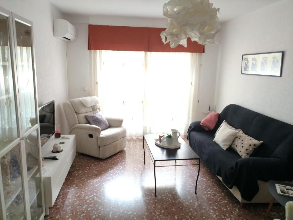 Posezení v ubytování Apartamento Ciudad Jardín