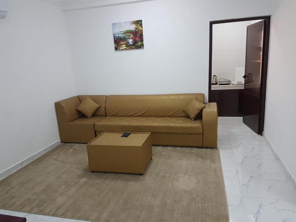 Istumisnurk majutusasutuses Sea Hotel Apartment