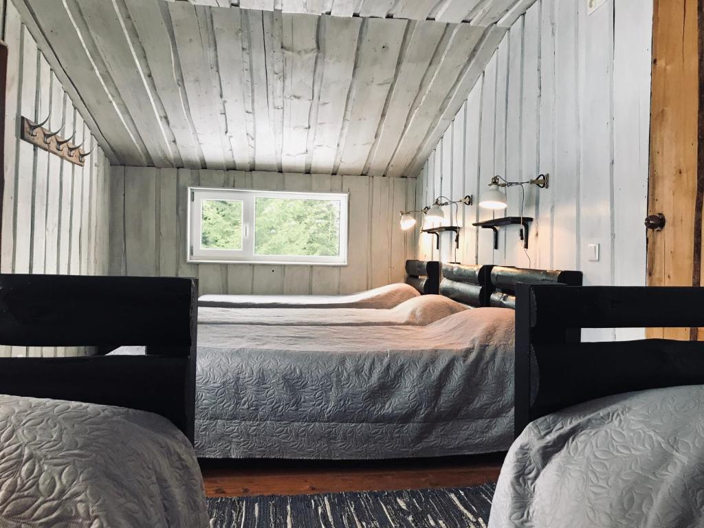 Postel nebo postele na pokoji v ubytování Mi Sann Holiday Home