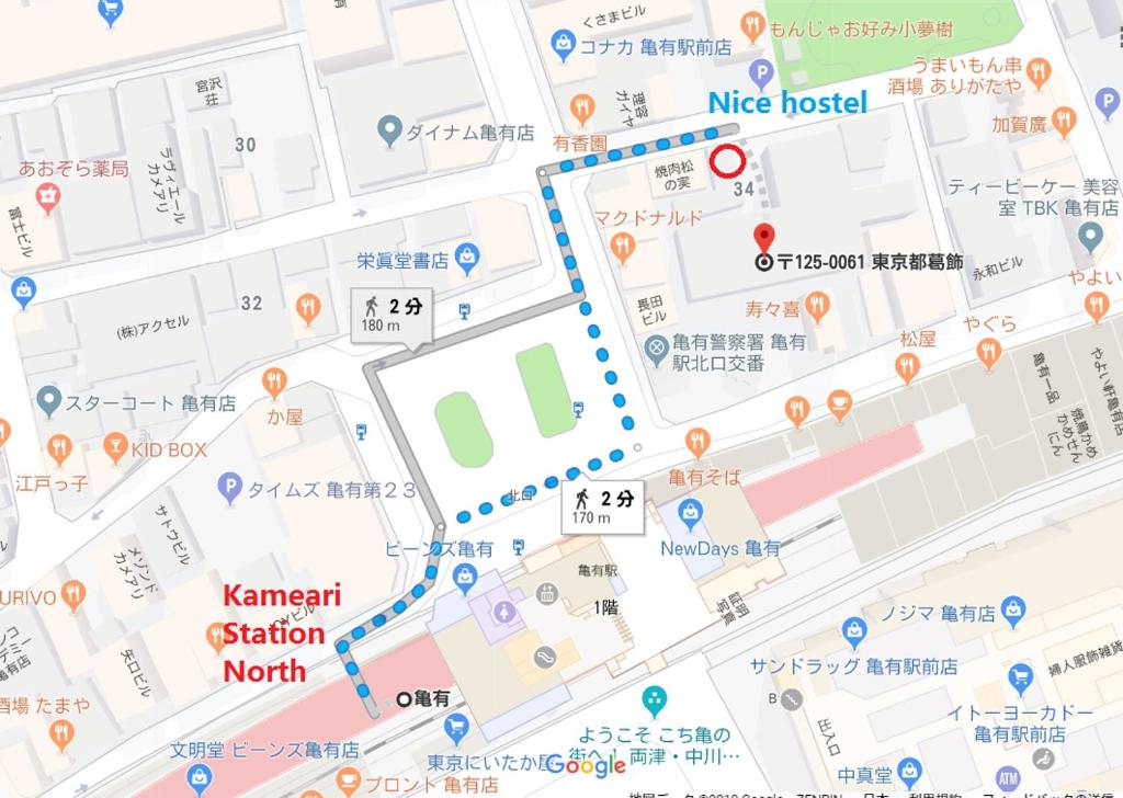 ナイスホステル亀有 東京 21年 最新料金