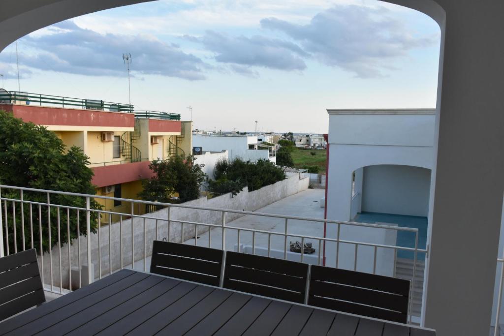 Balkón nebo terasa v ubytování Casa mare Torre Pali Salento