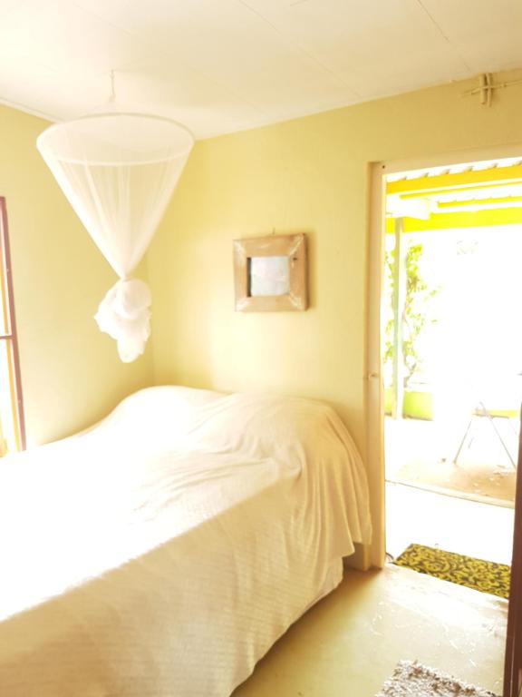 Voodi või voodid majutusasutuse Villa Chichila toas