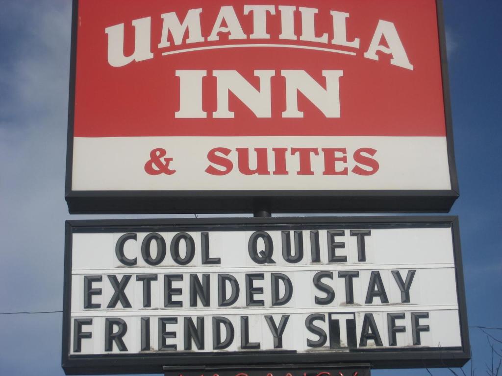 Certifikát, hodnocení, plakát nebo jiný dokument vystavený v ubytování Umatilla Inn & Suites