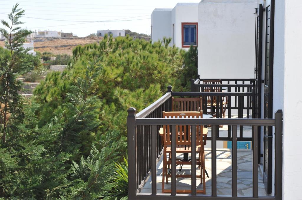 Balkón nebo terasa v ubytování Aella Residence