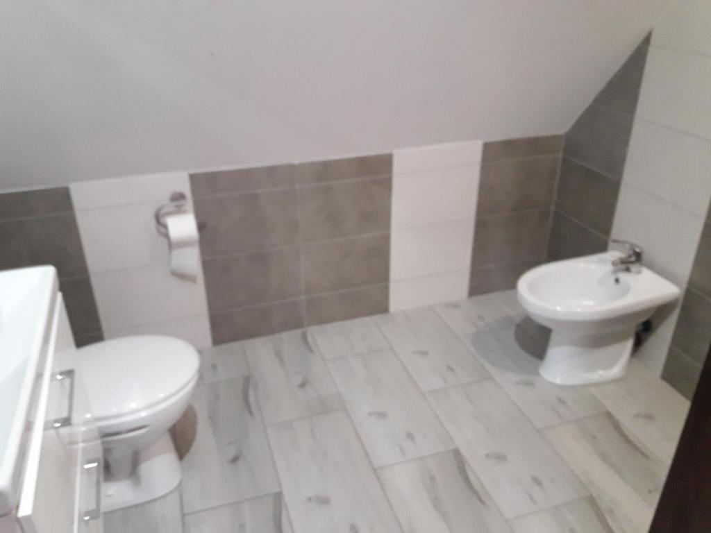 Kúpeľňa v ubytovaní Topolowa