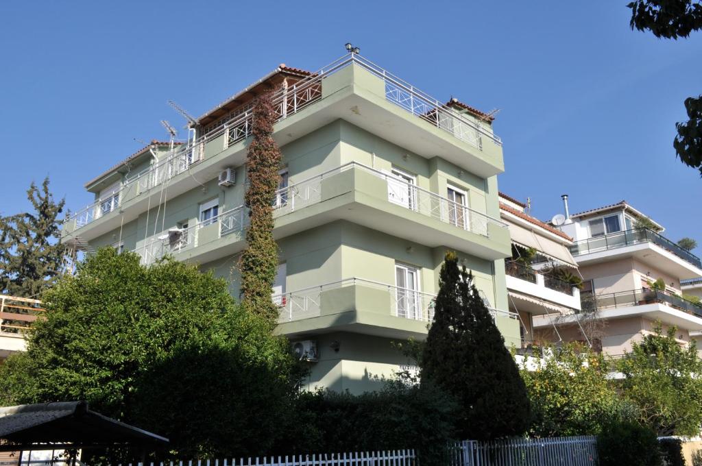 Budova, v ktorej sa apartmán nachádza
