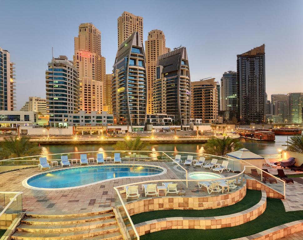 لابی و فضای عمومی Pearl Marina Hotel Apartments - تصویر ۵