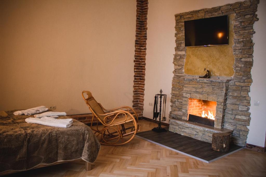 Postel nebo postele na pokoji v ubytování 4 RoomS