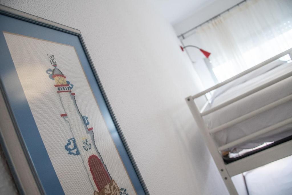 Postel nebo postele na pokoji v ubytování Apartamento La Bajamar