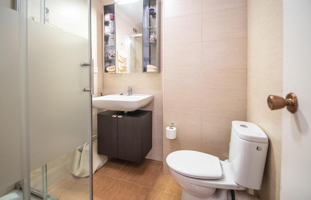 Koupelna v ubytování Apartamento La Bajamar