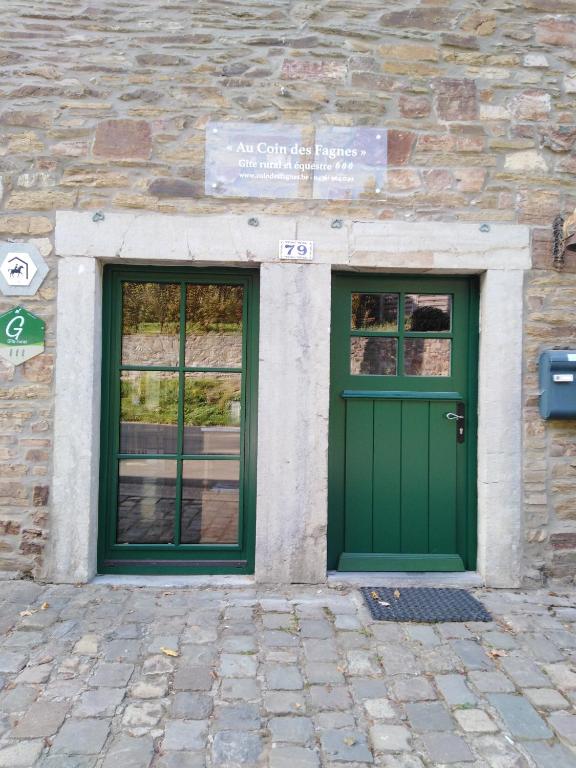Exteriér nebo vchod ubytování Au Coin des Fagnes