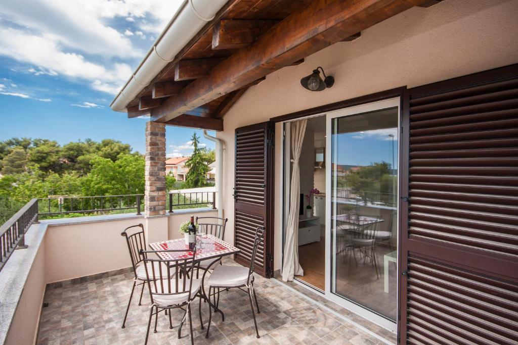 Balkón alebo terasa v ubytovaní Casa Franka