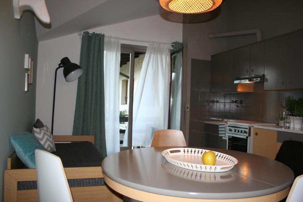 Kuchyň nebo kuchyňský kout v ubytování Residence Gemma