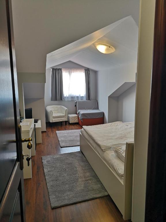 Postel nebo postele na pokoji v ubytování Villa Tamaris