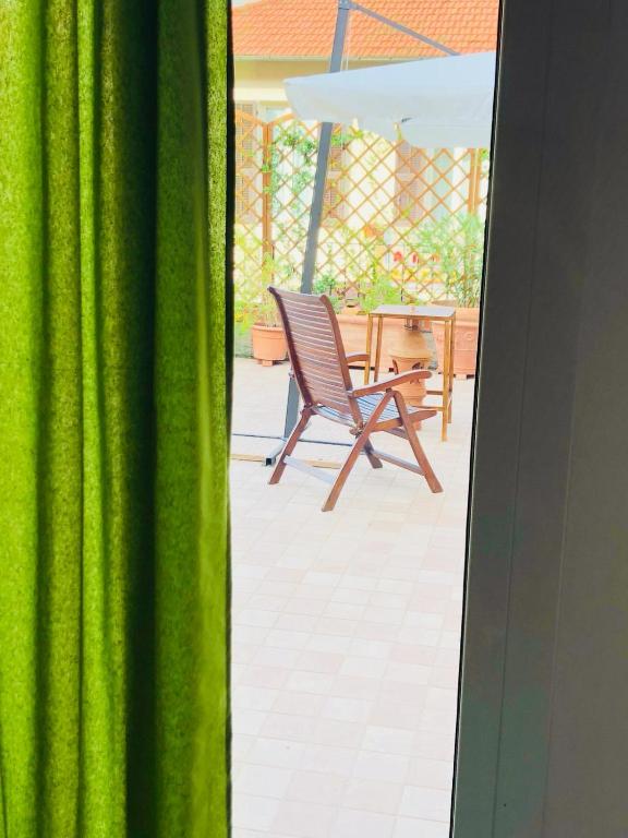 Balkón nebo terasa v ubytování La casetta di Giuci