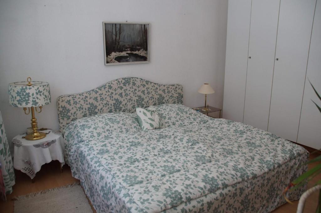 Posteľ alebo postele v izbe v ubytovaní Apartment im Hocheck