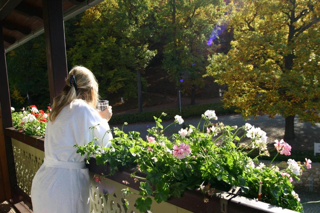 Zahrada ubytování Kurhotel Bad Suderode