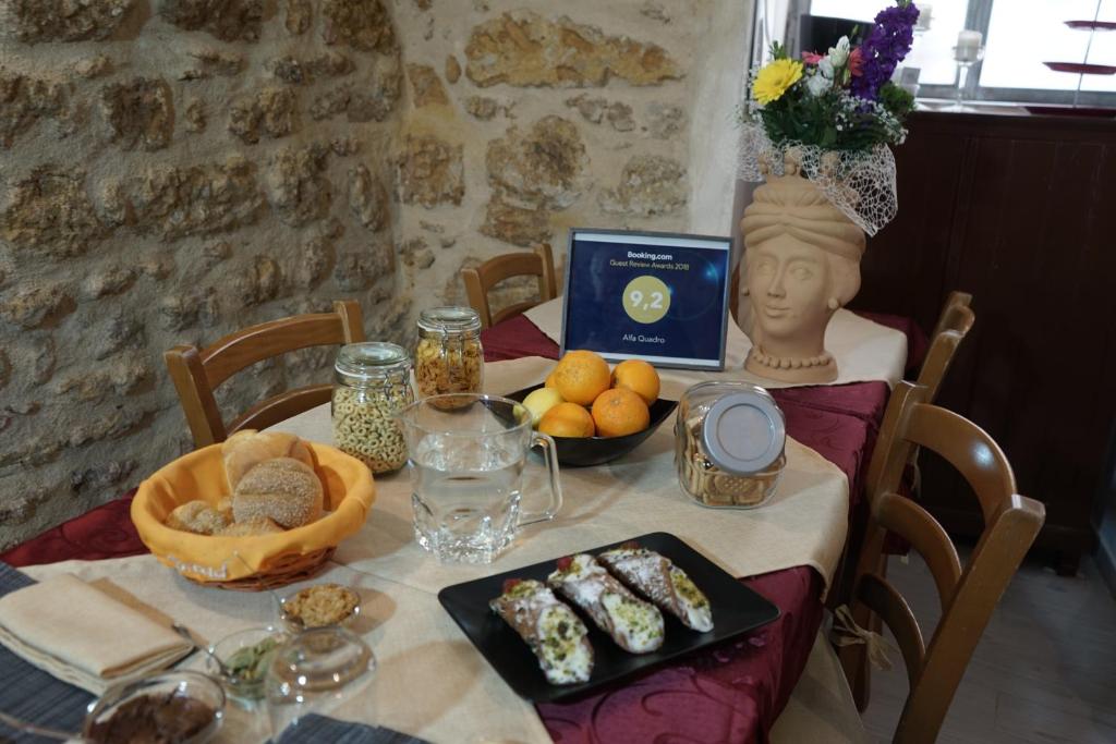 Jídlo v bed and breakfast nebo okolí