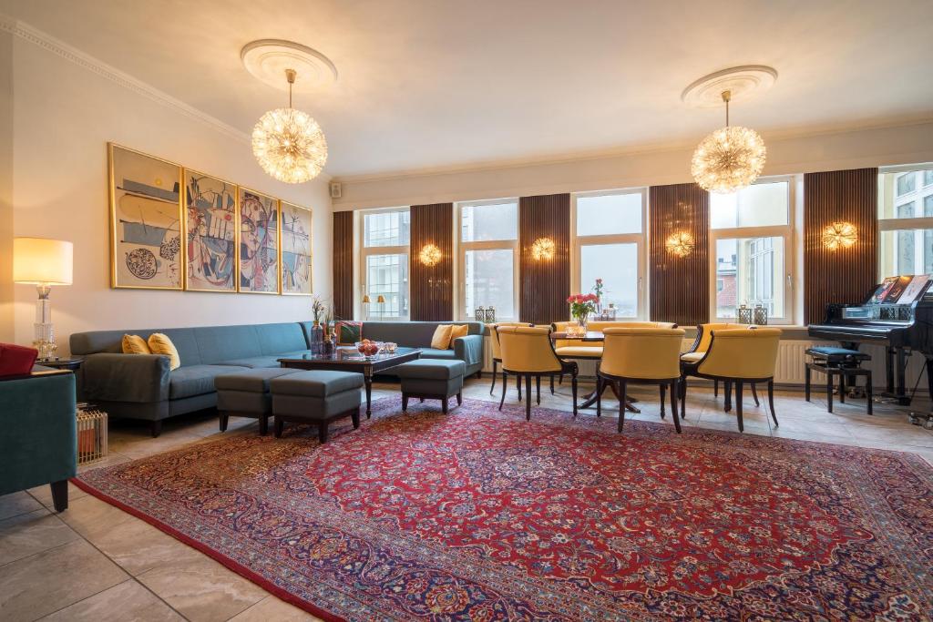 Posezení v ubytování Hotel Dania