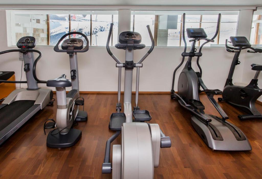 Fitness centrum a/nebo fitness zařízení v ubytování Hotel Edelweiss Hochsölden Superior