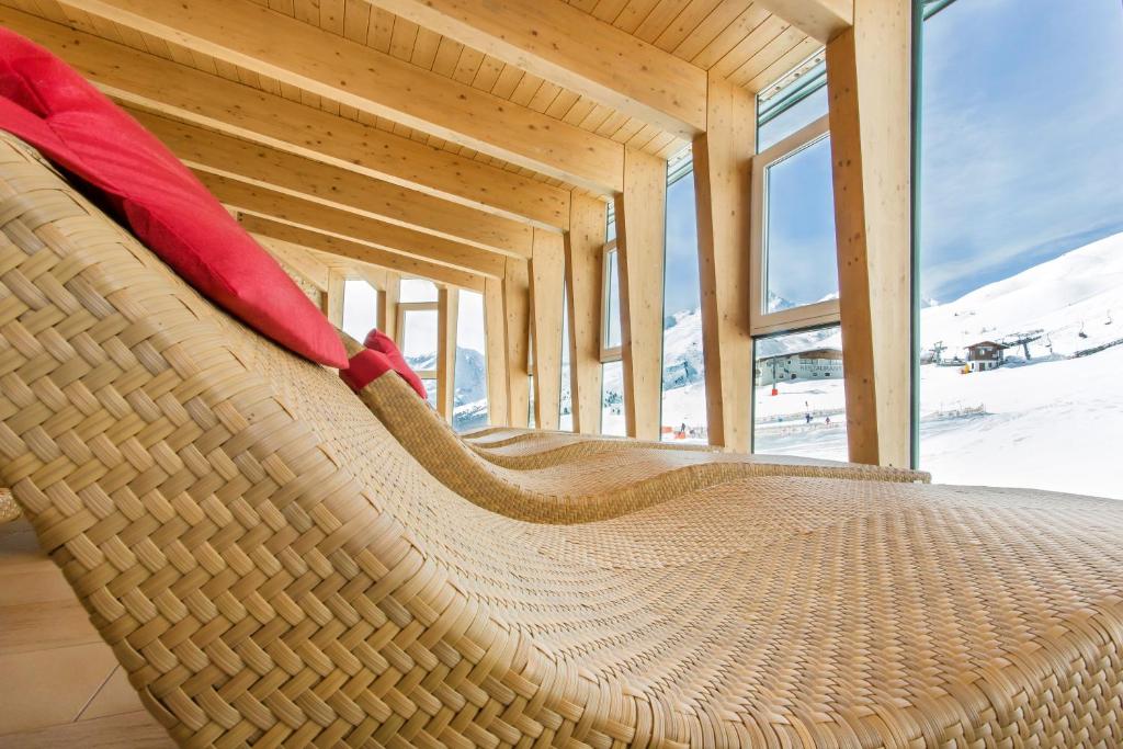 Posezení v ubytování Hotel Edelweiss Hochsölden Superior