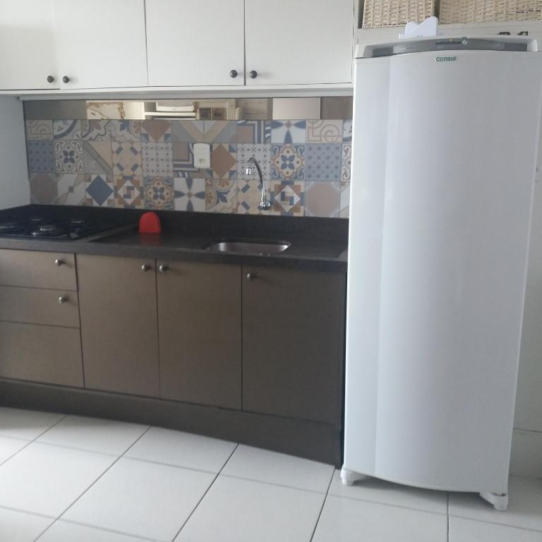  Aconchegante apartamento de 1 quarto em Sáo José com bela vista
