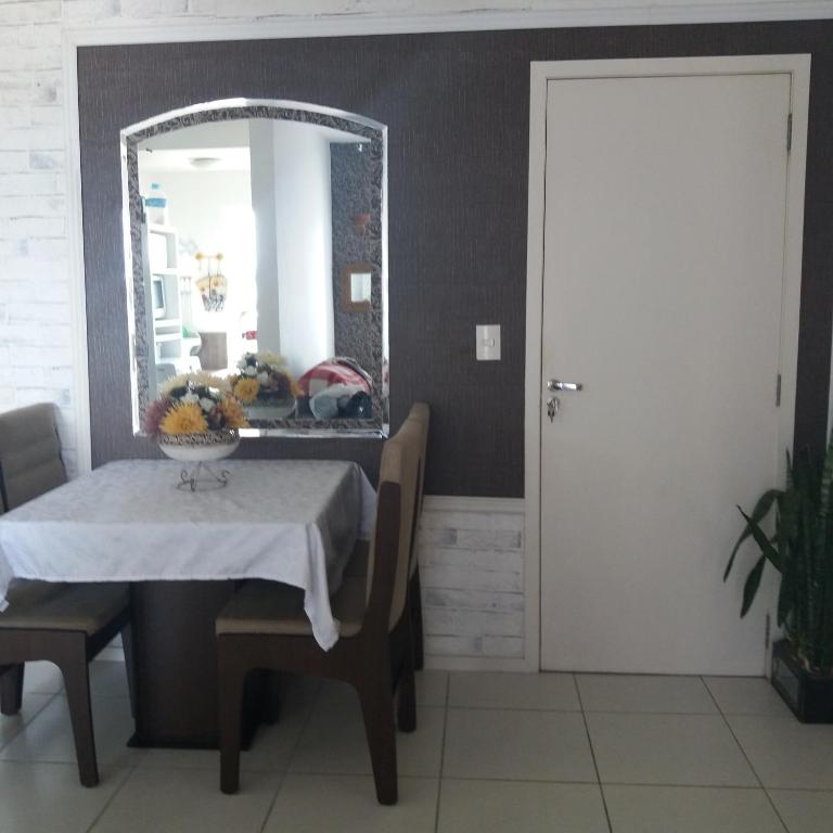  Aconchegante apartamento de 1 quarto em Sáo José com bela vista