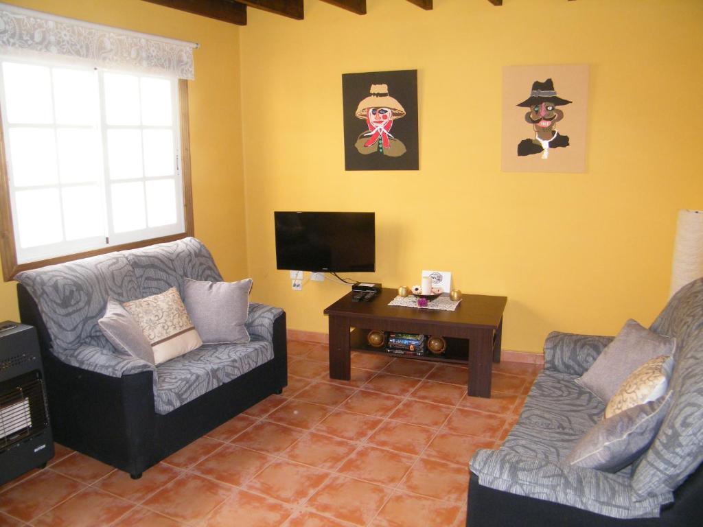 A seating area at Casa Rural San Francisco