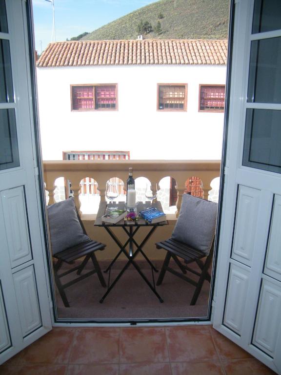 A balcony or terrace at Casa Rural San Francisco
