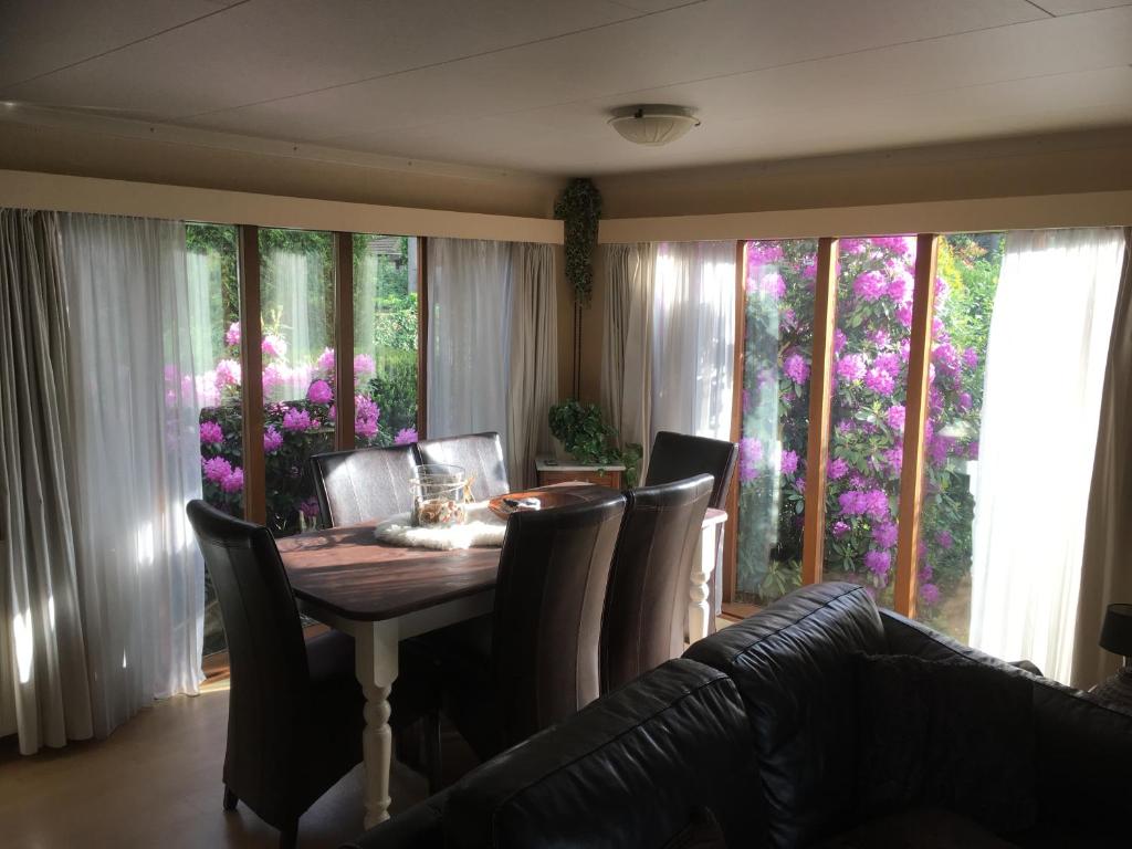 Istumisnurk majutusasutuses Veluwe Park Reewold Chalet Infinity