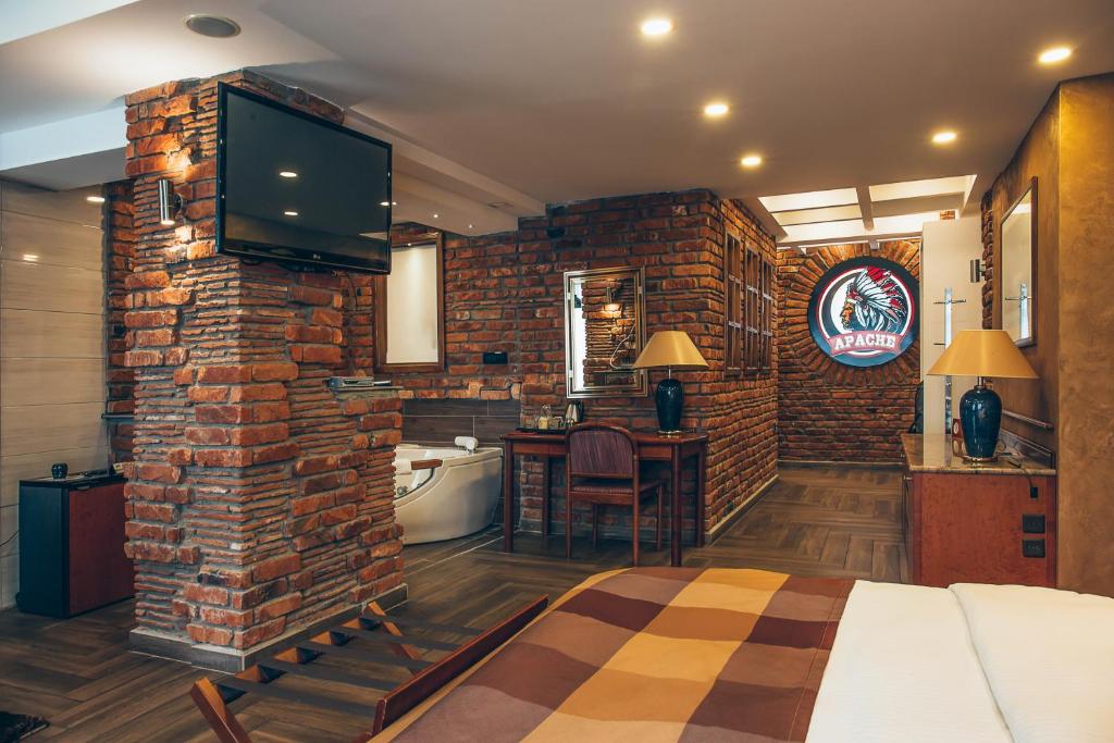 Kuchyň nebo kuchyňský kout v ubytování Hotel Super 8