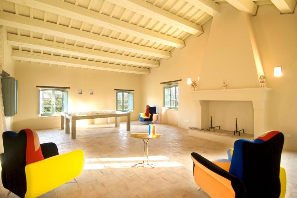Część wypoczynkowa w obiekcie Agriturismo Molleone