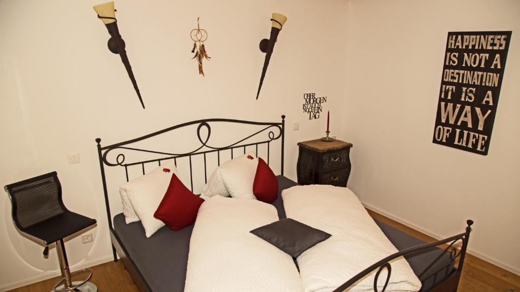 Postel nebo postele na pokoji v ubytování Conny's B&B