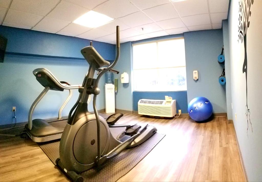 Fitness centrum a/nebo fitness zařízení v ubytování Beach Boutique Hotel