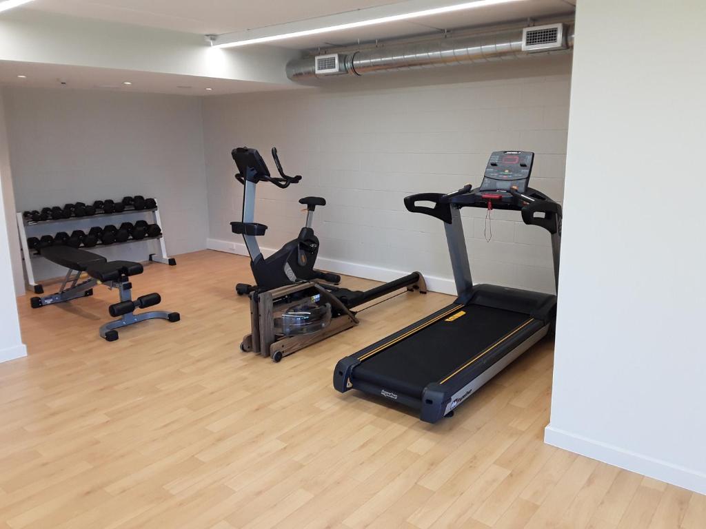Fitness centrum a/nebo fitness zařízení v ubytování Waitakere Resort & Spa