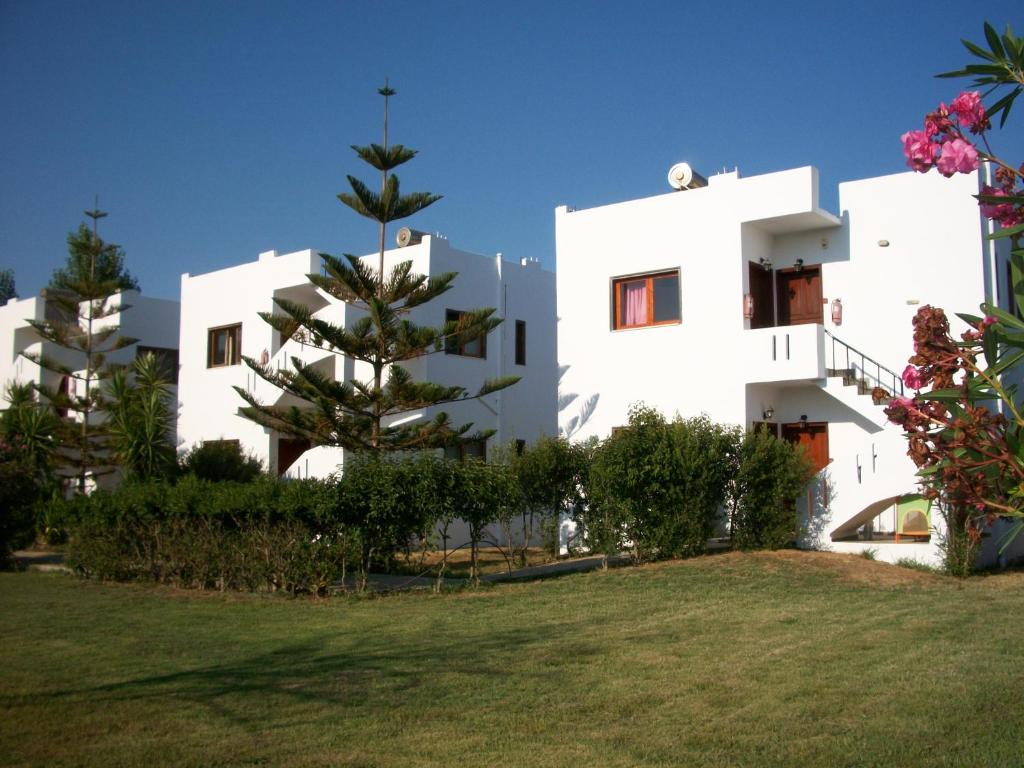 Vonkajšia záhrada v ubytovaní San Antonio Apartments