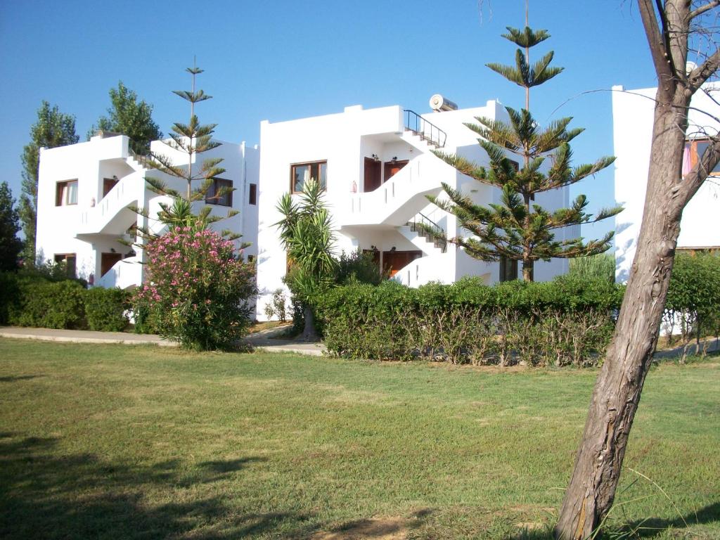 Vonkajšia záhrada v ubytovaní San Antonio Apartments