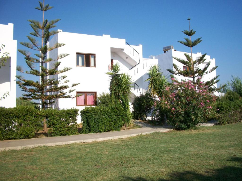 Vonkajšia záhrada v ubytovaní San Antonio Apartments