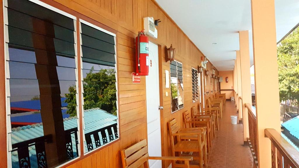 Balkón nebo terasa v ubytování Tamarind Guesthouse