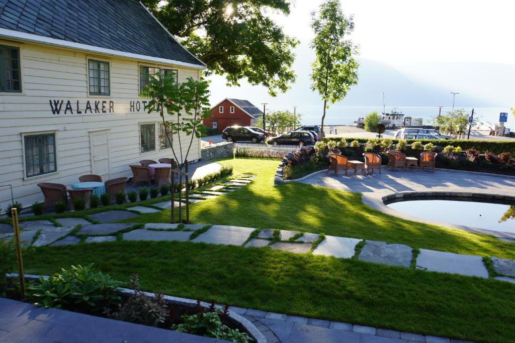 Zahrada ubytování Walaker Hotel