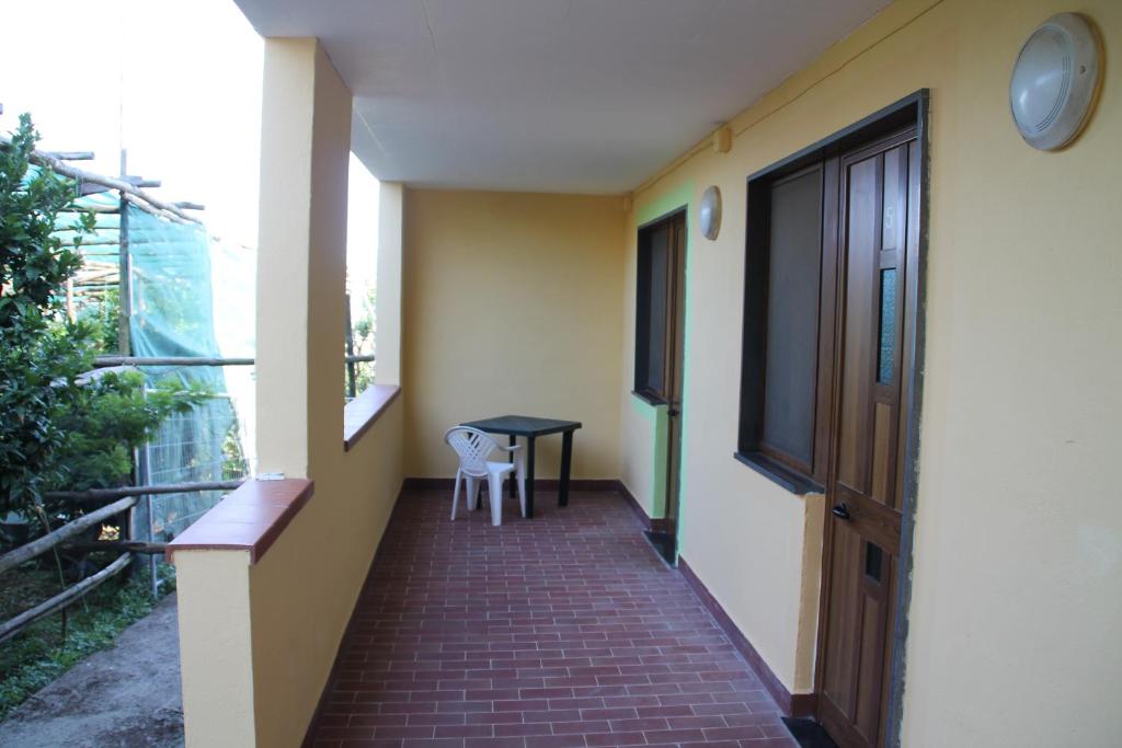 Balkón nebo terasa v ubytování Agriturismo Piccolo Paradiso